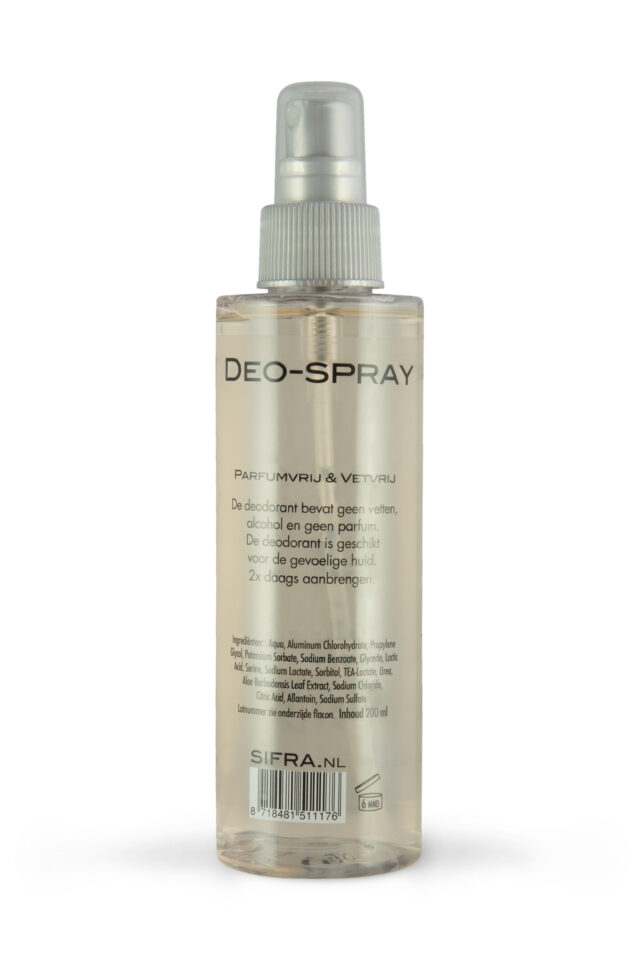 Parfumvrije Deodorant Spray - Afbeelding 2
